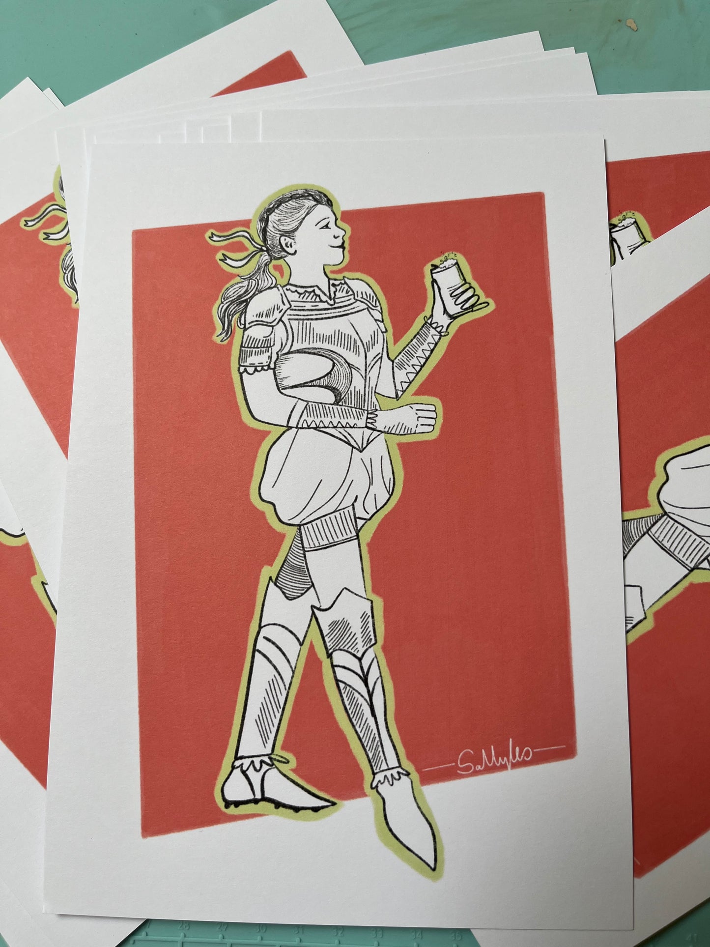 A5 Queen of the pitch
