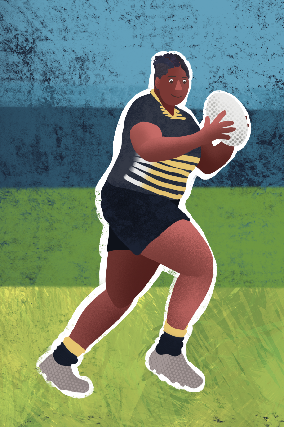 Personalised why is mummy so muddy illustration Digital File