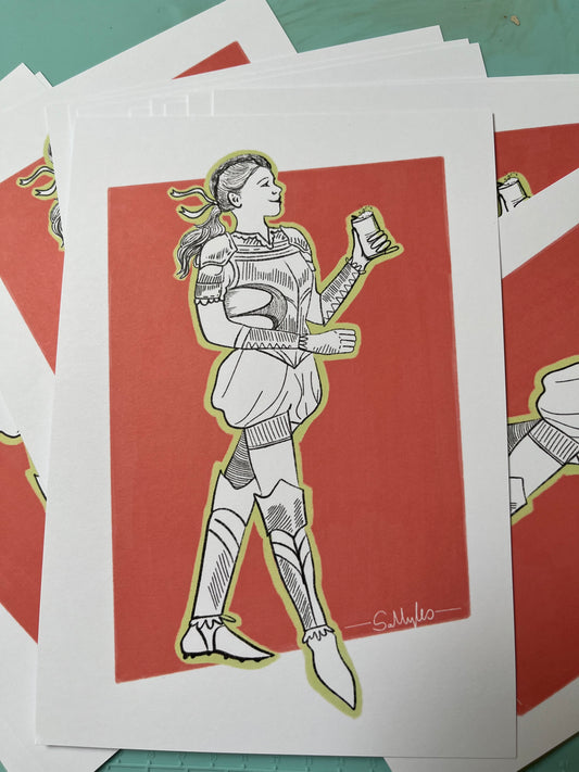 A5 Queen of the pitch