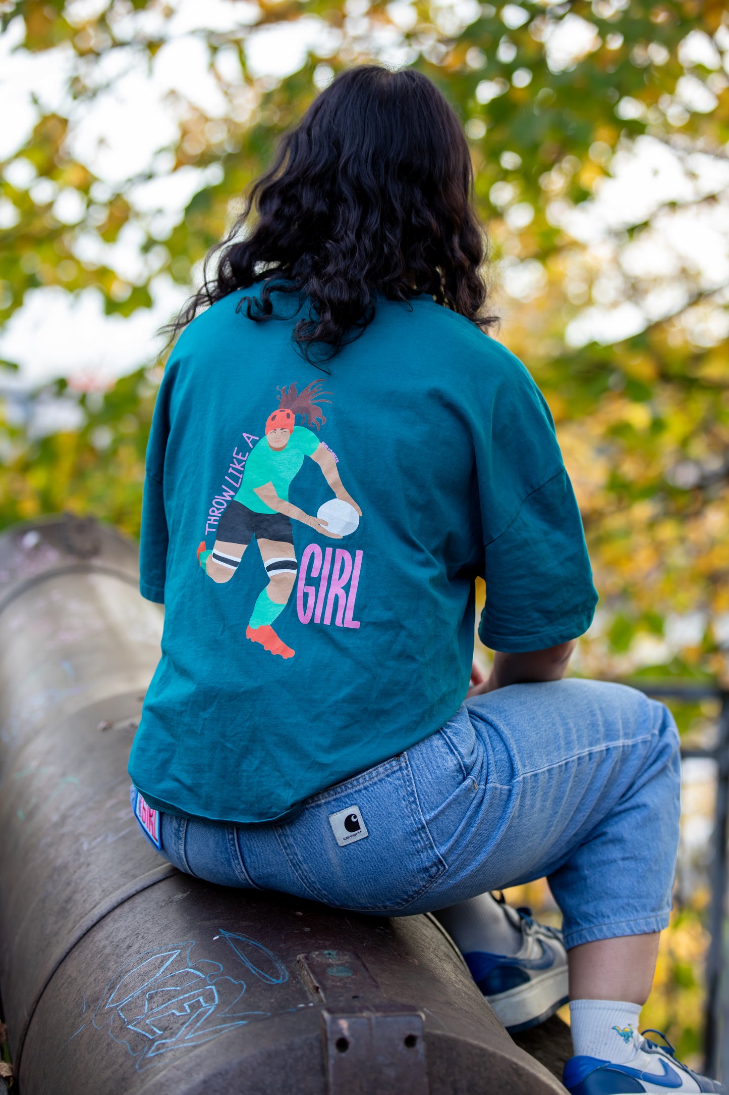 Throw Like a Girl Tee