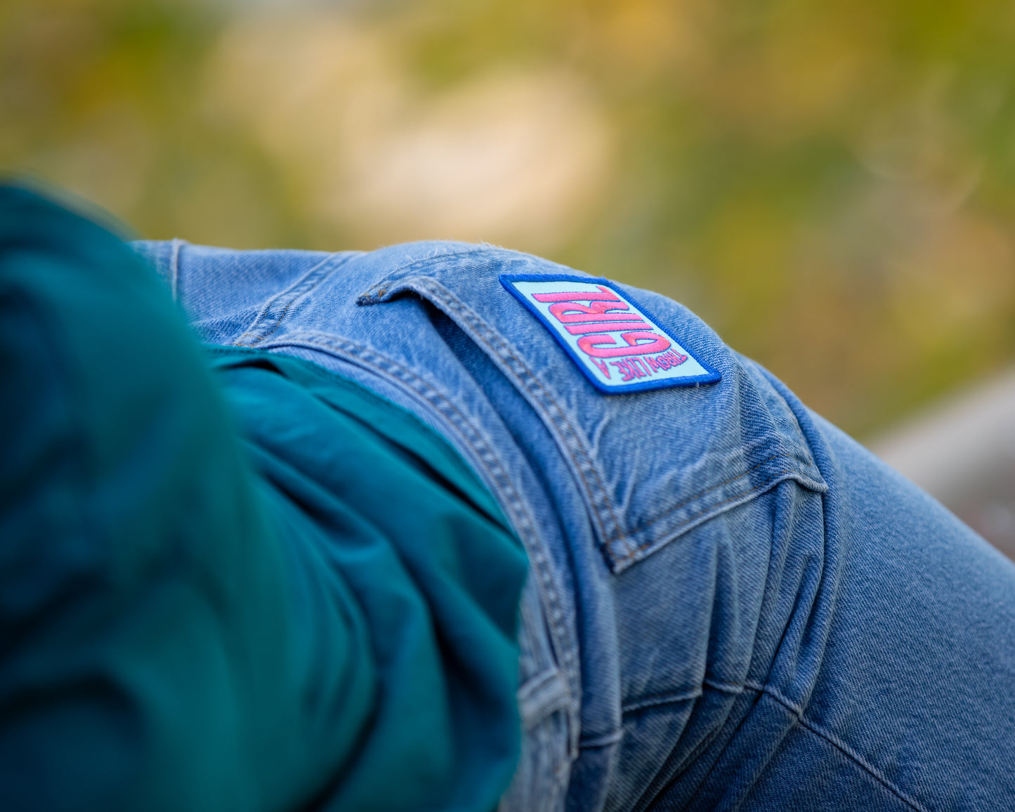 Throw Like a Girl Patch