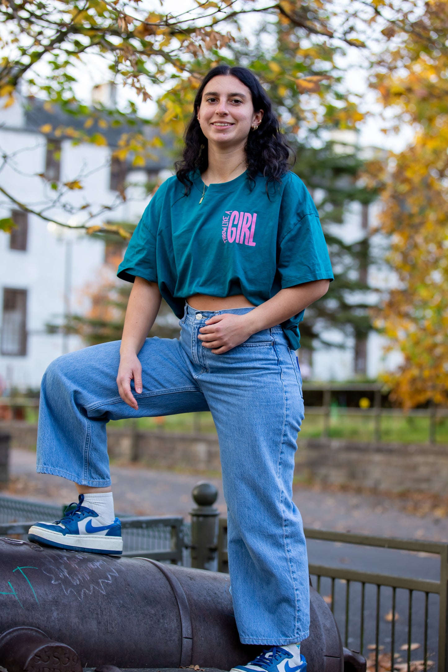 Throw Like a Girl Tee