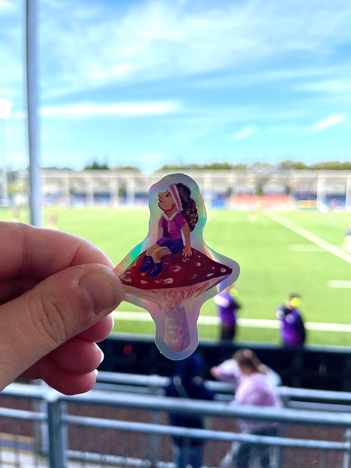 Whimsy Rugby Sticker