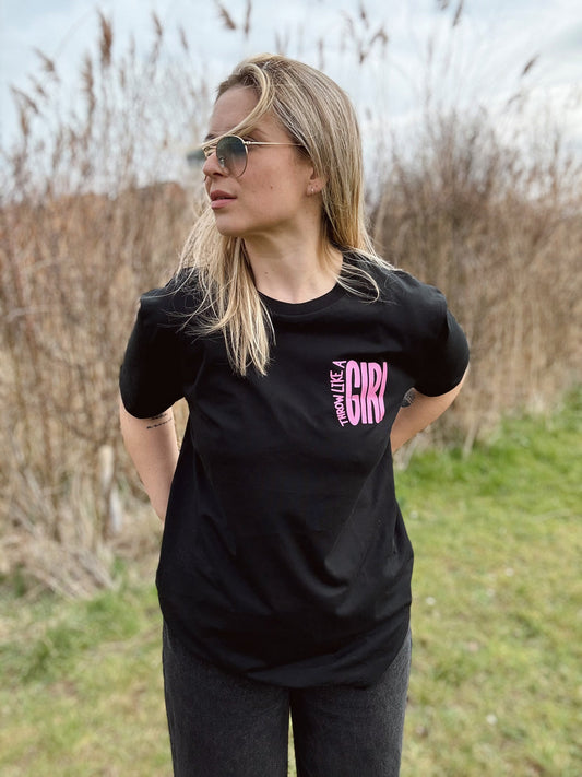 Throw Like a Girl Tee