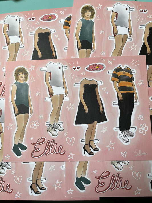 A5 Paper Doll